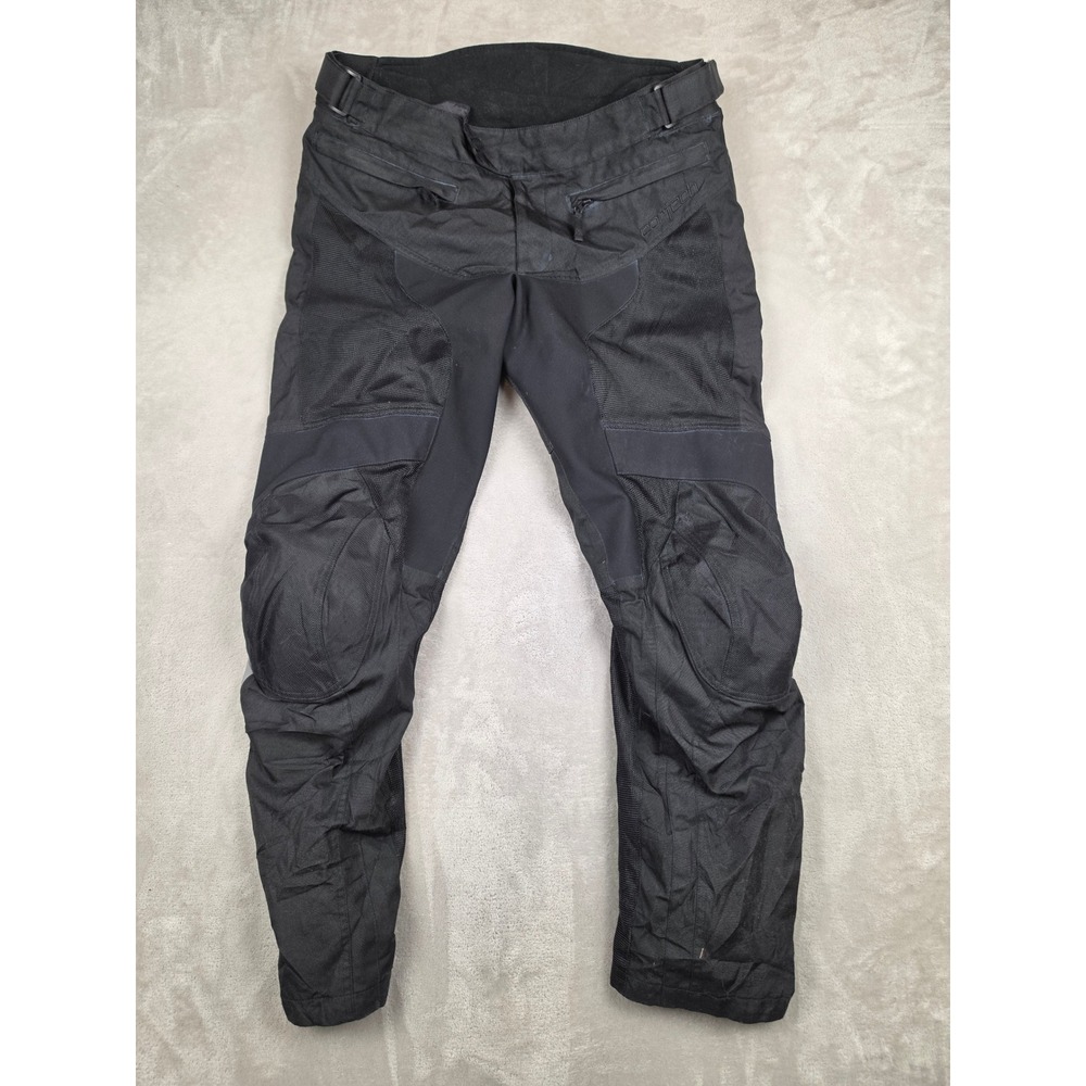 Cortech Apex Air Pant Mens Large Tall Black Motorcycle Mesh Phoslite Rain Guard